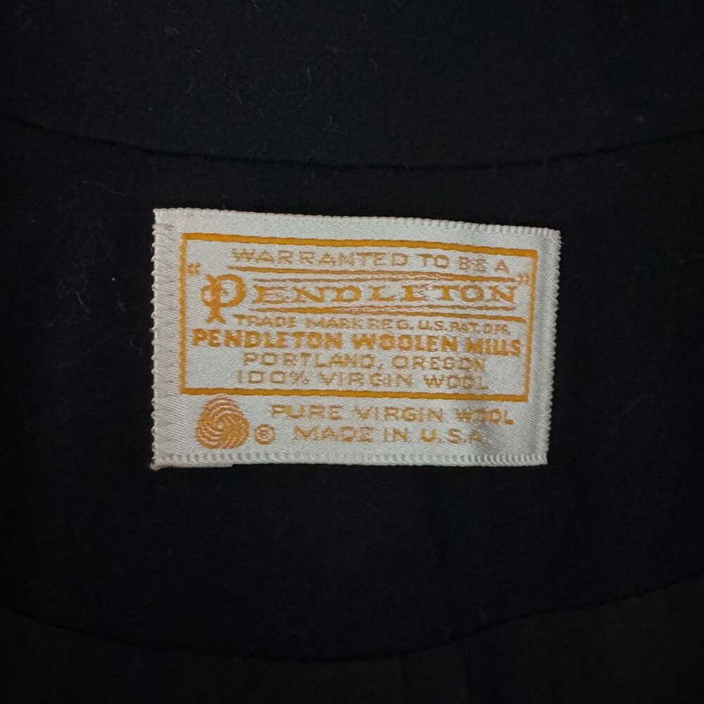 Pendleton Virgin Wool Single Breasted 2 Gold Butt… - image 5